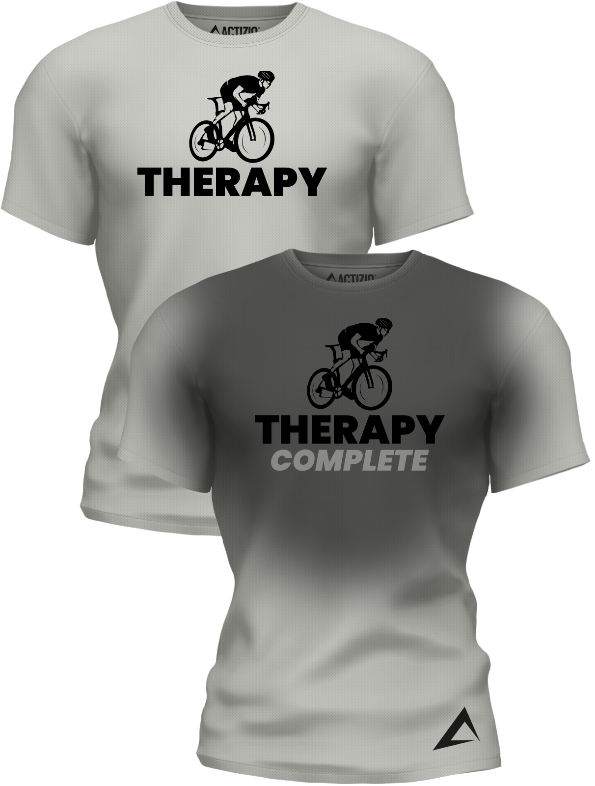 Performance Therapy Complete - Light Gray Men's Sweat Activated T-Shirt